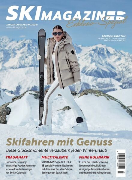 SkiMAGAZIN – Januar 2024 Cover