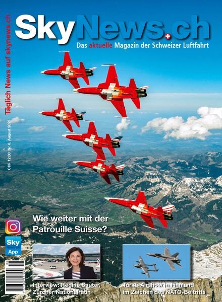 SkyNews.ch – August 2023 Cover