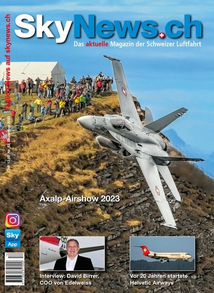 SkyNews.ch – Dezember 2023 Cover