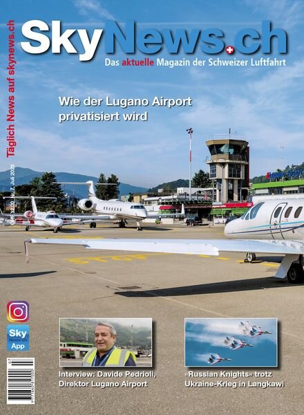 SkyNews.ch – Juli 2023 Cover
