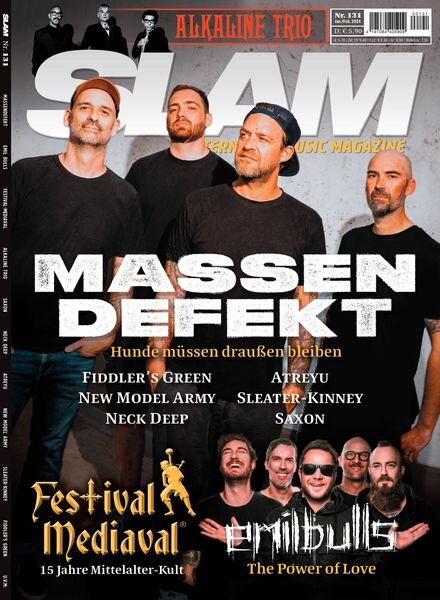 SLAM Alternative Music Magazine – Januar-Februar 2024 Cover
