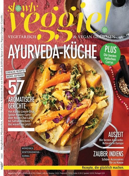 Slowly Veggie – Dezember 2023 Cover