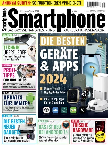 Smartphone Magazin – Januar-Februar 2024 Cover