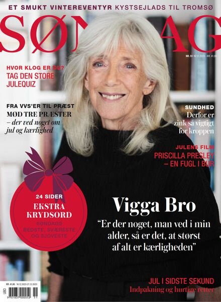 Sondag – Uge 51 – 16 December 2023 Cover