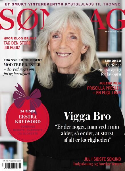 Sondag – Uge 51 – 16 December 2023 Cover