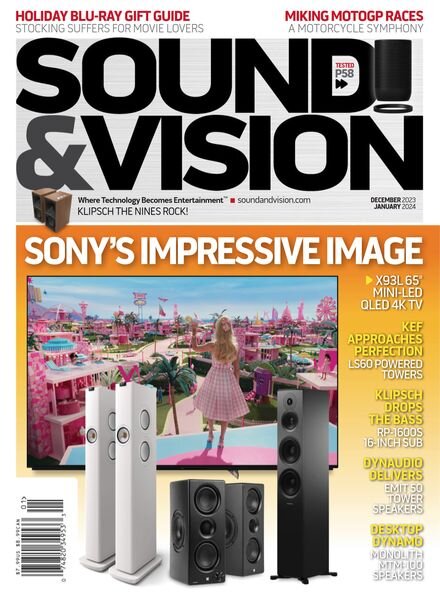 Sound & Vision – December 2023 – January 2024 Cover