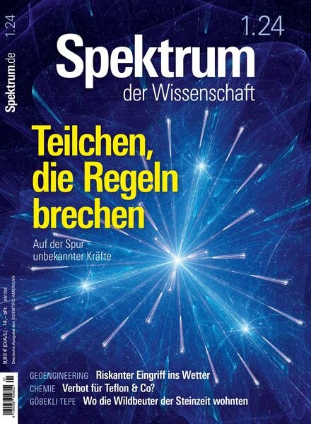 Spektrum der Wissenschaft – Januar 2024 Cover