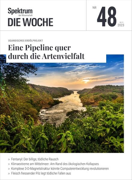 Spektrum Die Woche – 1 Dezember 2023 Cover