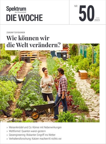Spektrum Die Woche – 15 Dezember 2023 Cover