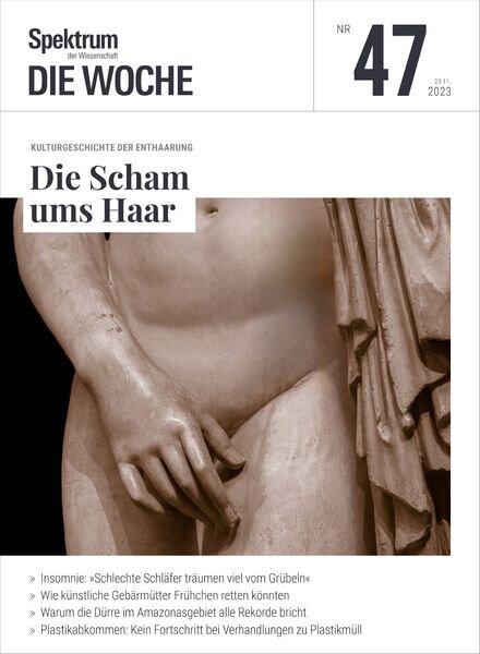 Spektrum Die Woche – 24 November 2023 Cover