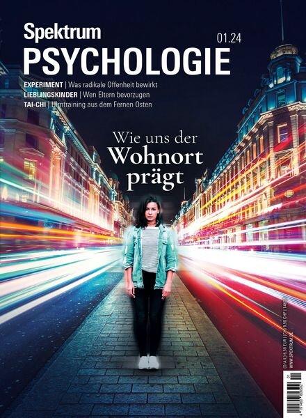 Spektrum Psychologie – Januar 2024 Cover
