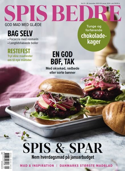 Spis Bedre – Januar 2024 Cover