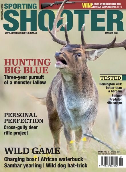 Sporting Shooter – January 2024 Cover