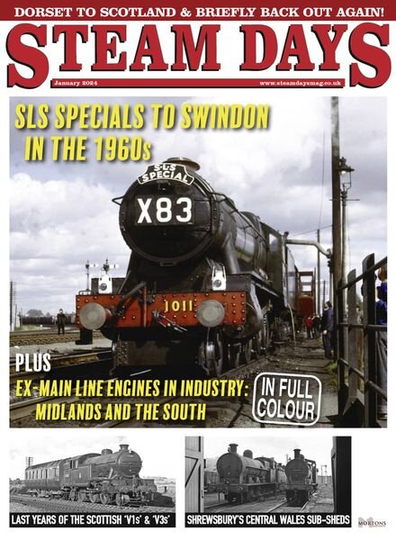 Steam Days – January 2024 Cover
