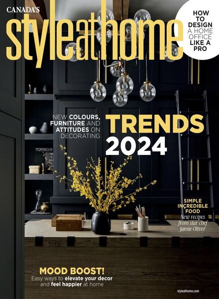 Style at Home Canada – January-February 2024 Cover
