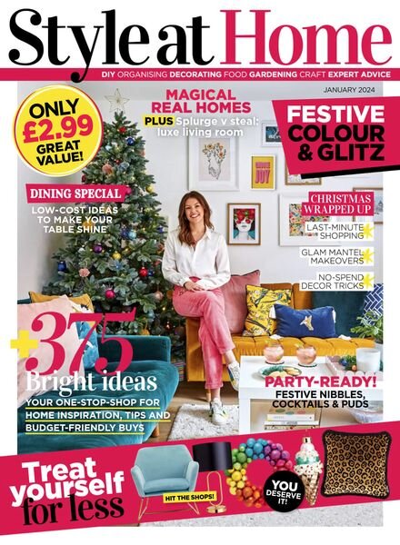 Style at Home UK – January 2024 Cover