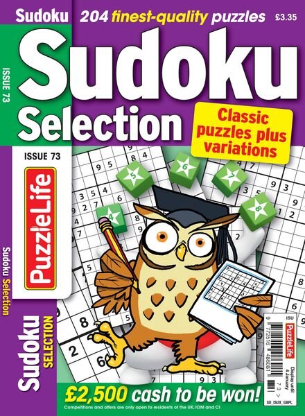 Sudoku Selection – Issue 73 – 7 December 2023 Cover