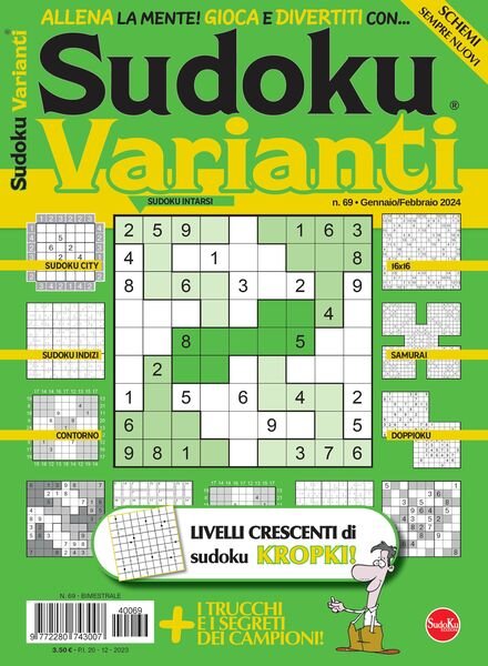 Sudoku Varianti – Gennaio-Febbraio 2024 Cover