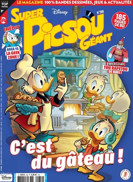 Super Picsou Geant – Decembre 2023 – Janvier 2024 Cover