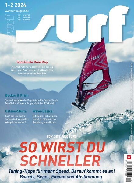 Surf Germany – JanuarFebruar 2024 Cover