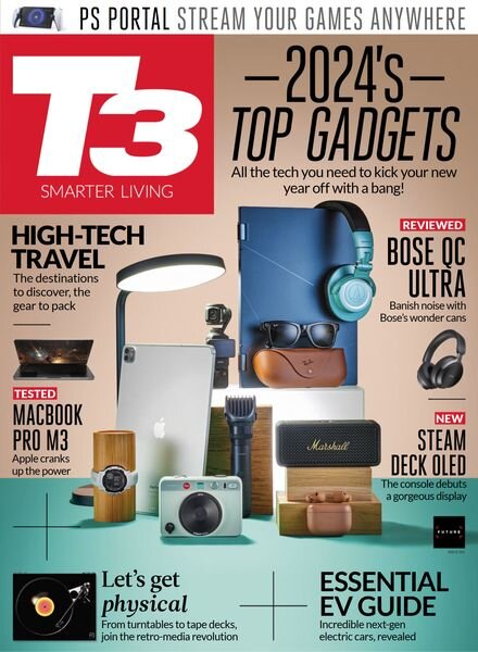 T3 UK – January 2024 Cover