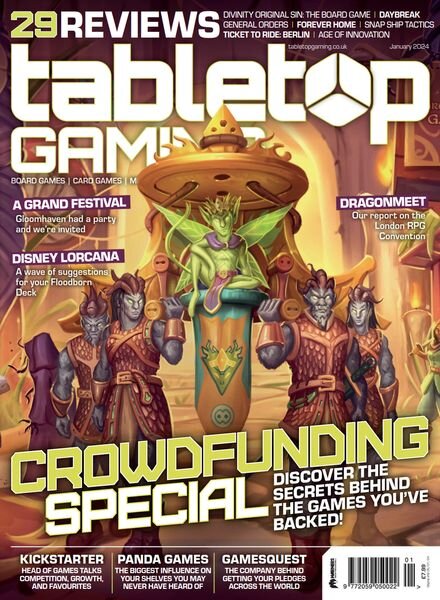 Tabletop Gaming – Issue 86 – January 2024 Cover