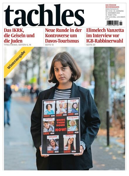 Tachles – 22 Dezember 2023 Cover