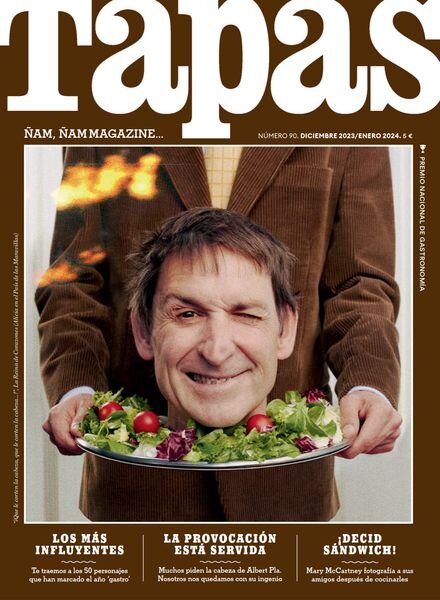 Tapas Spanish Edition – Diciembre 2023 – Enero 2024 Cover