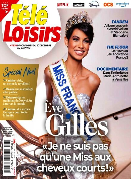 Tele Loisirs – 30 Decembre 2023 Cover