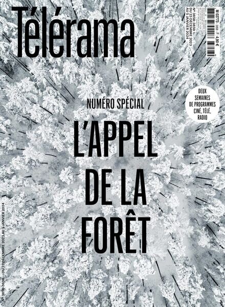 Telerama Magazine – 20 Decembre 2023 Cover
