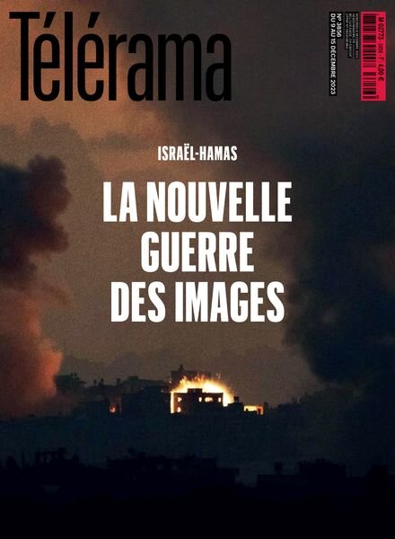 Telerama Magazine – 6 Decembre 2023 Cover