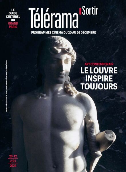 Telerama Sortir – 20 Decembre 2023 Cover