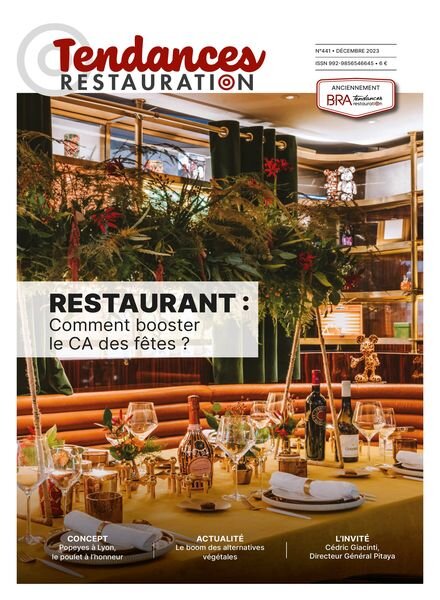 Tendances Restauration – Decembre 2023 Cover