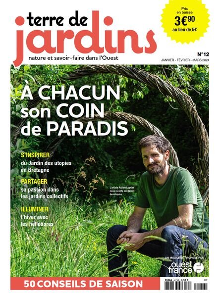 Terre de Jardins – Janvier-Mars 2024 Cover