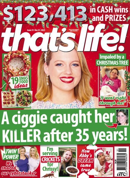 that’s life! Australia – Issue 51 December 21 2023 Cover