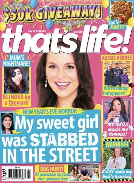 that’s life! Australia – Issue 52 December 28 2023 Cover