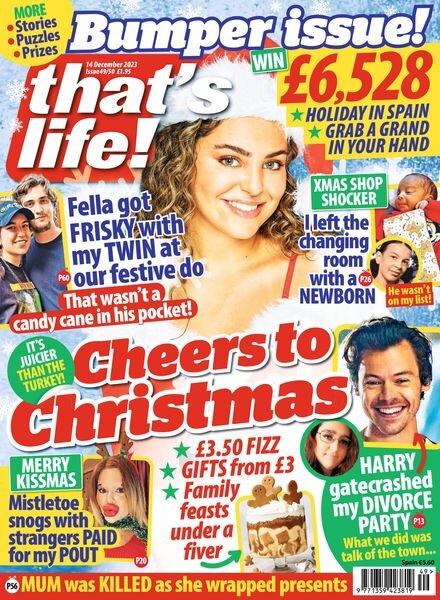 that’s life! UK – 14 December 2023 Cover