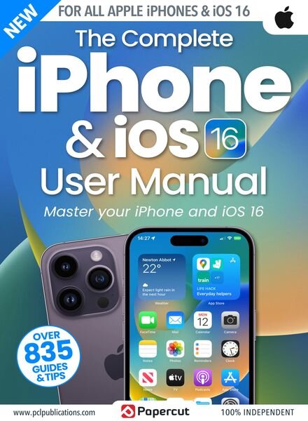 The Complete iPhone & iOS 16 User Manual – December 2023 Cover