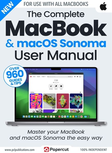 The Complete MacBook & macOS Sonoma User Manual – Issue 1 – December 2023 Cover