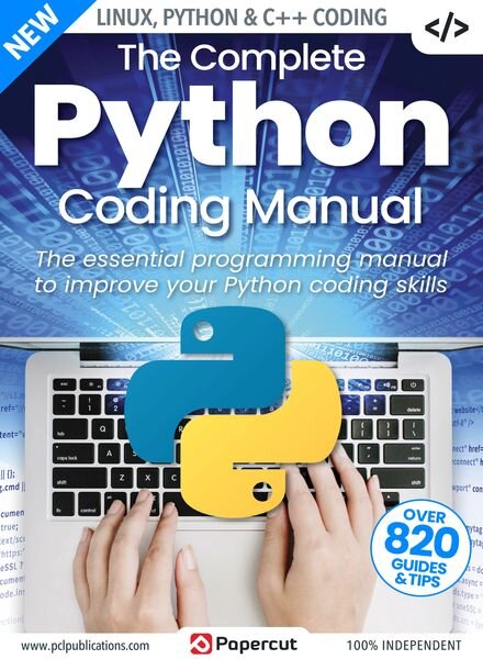 The Complete Python Coding Manual – December 2023 Cover