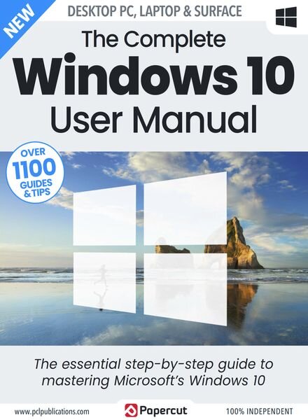 The Complete Windows 10 User Manual – Issue 4 – December 2023 Cover
