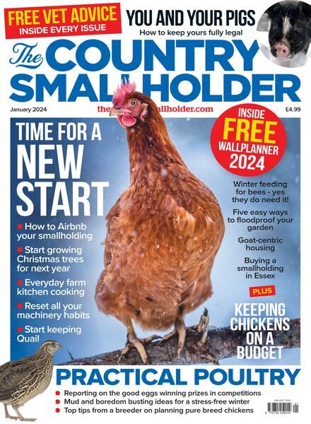 The Country Smallholder – January 2024 Cover