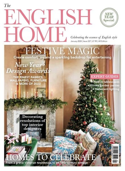 The English Home – January 2024 Cover