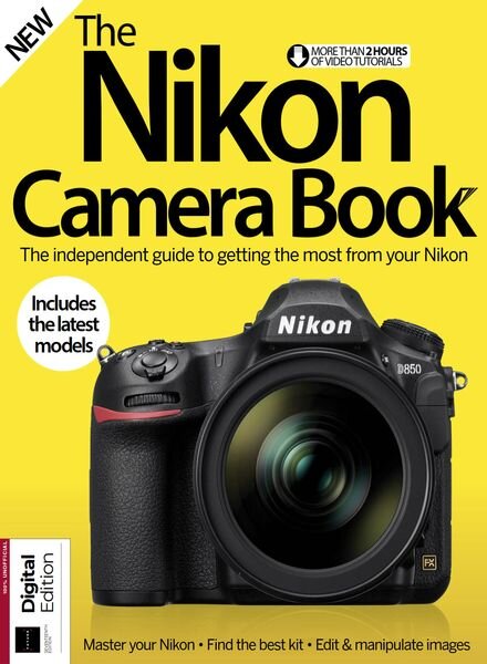 The Nikon Camera Book – 17th Edition – August 2023 Cover