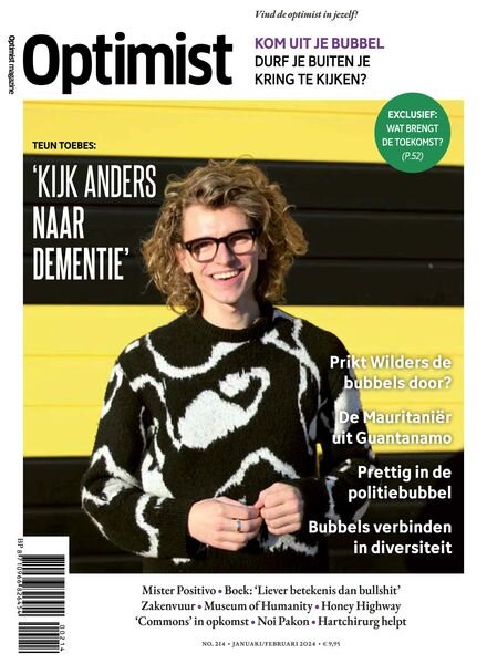 The Optimist – Januari-Februari 2024 Cover