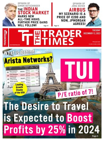 The Trader Times – 13 December 2023 Cover