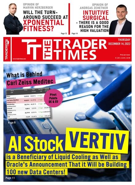 The Trader Times – 15 December 2023 Cover