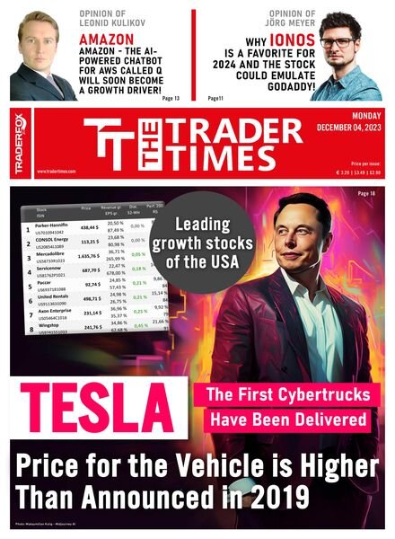 The Trader Times – 5 December 2023 Cover