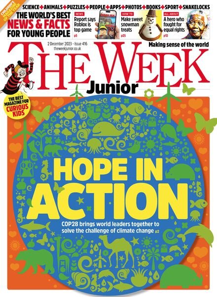 The Week Junior UK – Issue 416 – 2 December 2023 Cover