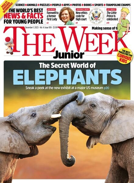 The Week Junior USA – Issue 189 – December 1 2023 Cover